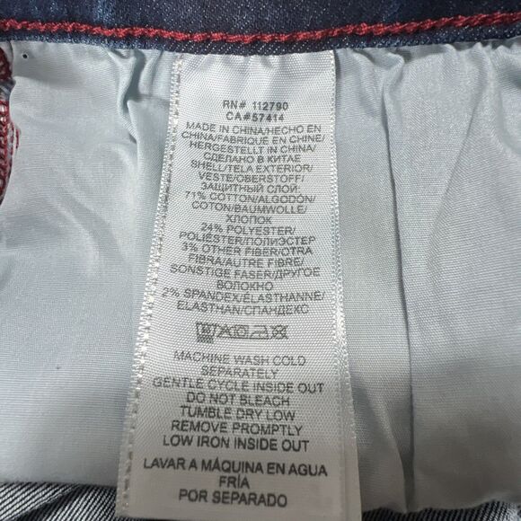 True Religion Rocco Red Stitched Boys Size 14 Relaxed Skinny Jeans NWT - Picture 11 of 13